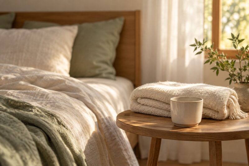 体調に合わせて休息するための穏やかな部屋
